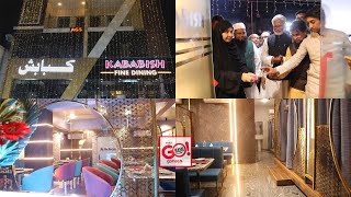 GRAND INAUGURATION OF KABABISH FINE DINE RESTAURANT [upl. by Yasdnyl]