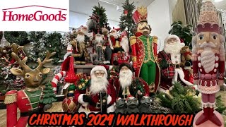 HomeGoods Christmas Decor NEW 2024 Store Walkthrough Huge Selection [upl. by Mackoff]