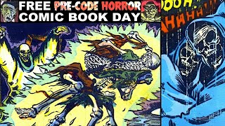 FREE PreCode HORROR Comic Book Day Get The First Issue This Weekend Published by Fantagraphics [upl. by Amiarom]