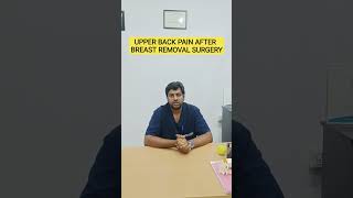 Upper back pain Breast cancer breastcancer cancer cancersurvivor oncologist telugu hyderabad [upl. by Ulane]