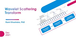 Waveletsbased Feature Extraction  Part2 Wavelet Scattering Transform [upl. by Ailatan310]