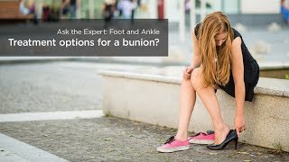 Bunion Treatment Options [upl. by Nilyaj]