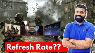 Monitor Refresh Rate Nvidia GSync AMD FreeSync FPS Gaming [upl. by Terpstra69]