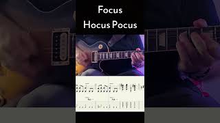 Focus  Hocus Pocus full song cover in description short shorts guitar guitarcover [upl. by Dayir672]