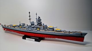 Battleship Gneisenau von Cobi 4835 SPEED BUILD keinlego ship klemmbaustein [upl. by Bobker]