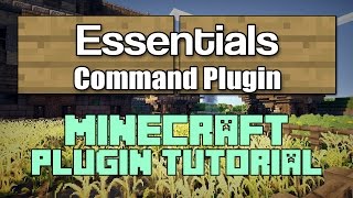 Essentials 121 Plugin Tutorial Minecraft [upl. by Rudiger]