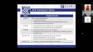 How to Know if Broker is Filing via ACE or ACS [upl. by Aihseyk339]