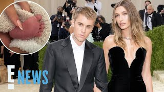 Justin Bieber and Hailey Bieber’s BABY Is Here Find Out the Name  E News [upl. by Agueda9]