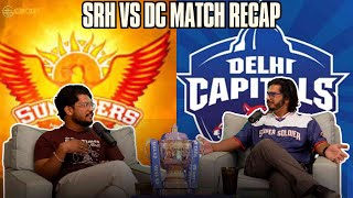 MATCH RECAP SRH vs DC [upl. by Nameerf]