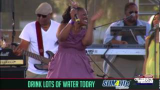 Mandisa performs quotStrongerquot at 949 KLTYs Celebrate Freedom® 23 [upl. by Nosilla]