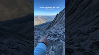 Hiking Longs Peak P coloradohiking longspeak rockymountainnationalpark [upl. by Nayhr]