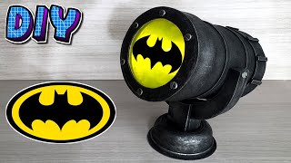 Como fazer o Bat Sinal Luminária  Batman [upl. by Howlan361]