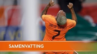 Highlights Oranjeleeuwinnen  Denemarken 5102018 WK 2019 Playoff [upl. by Cichocki]