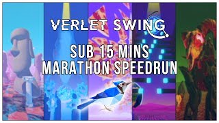 Verlet Swing  Marathon Speedrun Sub 15 Mins [upl. by Aubine]