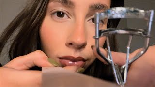 ASMR Inspectingexamining your face upclose for sleep and relaxation🔍 fast unpredictable asmr [upl. by Bayer]