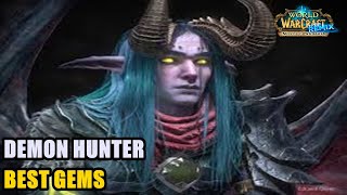 Best Demon Hunter Socket Gems Pandaria Remix  Guide for all Specs [upl. by Amerd]