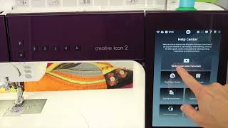 PFAFF creative icon 2 Builtin User Guide [upl. by Eiger322]