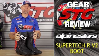 Alpinestars Supertech R V2 Boot Review  Sportbike Track Gear [upl. by Armelda]