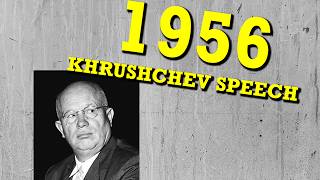 1956  Khrushchev delivers his secret speech  Jamie Sheas NATO History Class [upl. by Sudaorb]