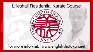 English Shotokan Academy  Kase Ha Karate Annual Residential Course [upl. by Omocaig721]