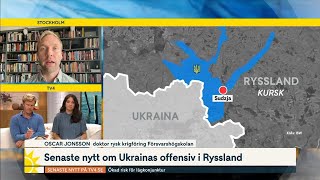 Experten om Ukrainas offensiv mot Ryssland ”Pinsamt för ryska ledn…  Nyhetsmorgon  TV4 amp TV4 Play [upl. by Eedeed713]