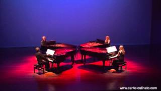 Canto Ostinato live in Veldhoven 2012 by Piano Ensemble [upl. by Akemahs780]