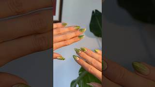 Robię paznokcie inspirowane ogórkiem 🥒 paznokcie 3dnailart nailsinspo nailart manicure diy [upl. by Amolap263]