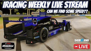 Can we find some SPEED in SEBRING iRacing weekly LIVE stream [upl. by Jaymie]