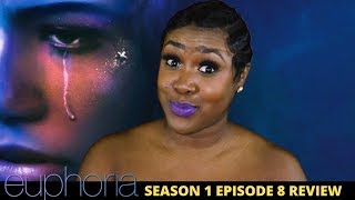 Euphoria Season 1 Episode 8 Review IS RUE ALIVE [upl. by Akilegna311]