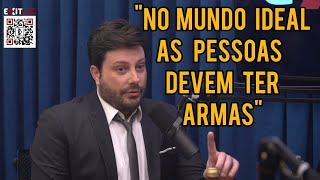 Danilo Gentili  RESPONDE sobre Porte de ARMAS no BRASIL [upl. by Elboa]