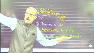 SurveyingII Triangulation – Lecture5 Intervisibility of Stations Problem U3 L5 [upl. by Kcired]