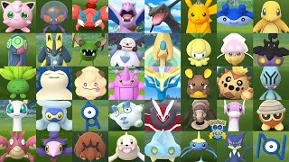 Insane Shiny Frenzy at Pokemon GO Fest Park amp City Adventure [upl. by Ecnaled]