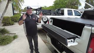 RetraxPro MX on a 24 GMC with Carbon Pro Bed review by Chris from CampH Auto Accessories 7542054575 [upl. by Hselin69]