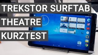 TrekStor SurfTab theatre Kurztest amp Hands On  Deutsch [upl. by Wellington]