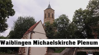 WAIBLINGEN D ev Michaelskirche Vollgeläut Außenaufnahme [upl. by Decamp884]