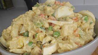 Easy creamy potato salad recipe potatosalad potatorecipe [upl. by Heiskell]