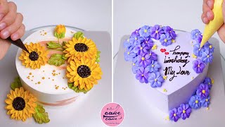 So Yummy Heart Cake Decorating Ideas Like A Pro  Flowers Cake Tutorials Video  Part 651 [upl. by Yentruok]