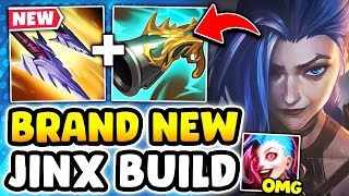 THIS BRAND NEW JINX BUILD IS GOING TO BREAK HER FOREVER NEW ARCANE JINX SKIN [upl. by Philender]