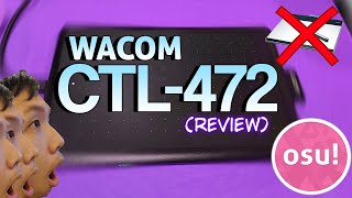 BEST CTL480 Alternative  Wacom CTL472 Tablet Review osu [upl. by Erret]