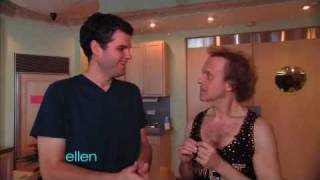 Web Exclusive Richard Simmons and David Talk About Weight Loss [upl. by Oyek]