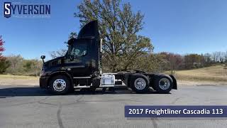 2017 Freightliner Cascadia 113 Day Cab Walkthrough Video [upl. by Aleirbag792]