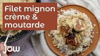 Recette du filet mignon crème amp moutarde [upl. by Edelsten]