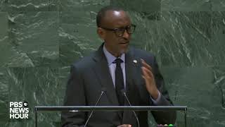 WATCH Rwanda President Paul Kagames full speech to the UN General Assembly [upl. by Ellan]