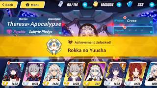 Theresa Apocalypse Valkyrie Pledge  Unlocking and Gameplay Showcase  Honkai Impact 3 SEA v181 [upl. by Wakeen]