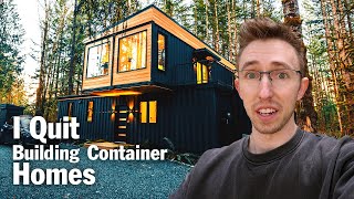 5 Problems with Shipping Container Homes [upl. by Dazhahs866]