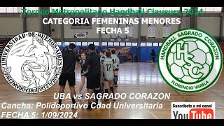 UBA vs SAGRADO 1 9 24 [upl. by Violette727]