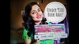 UNDER Rs 100 BOOK HAUL [upl. by Eneladgam52]