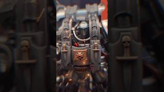 Warhammer 40k Nemesis Dreadknight Joytoy 118 scale spacemarine2 greyknights actionfigures [upl. by Hannahoj572]