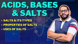 Acid Base amp Salts  Salts amp Its Types  Preparation of Salts  Uses of salts  10th Chemistry [upl. by Thrift]