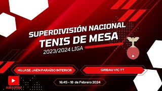 TENIS DE MESA SUPERDIVISIÓN NACIONAL FEMENINA [upl. by Einnahpets695]